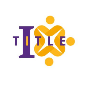 Purple and gold I and X logo 